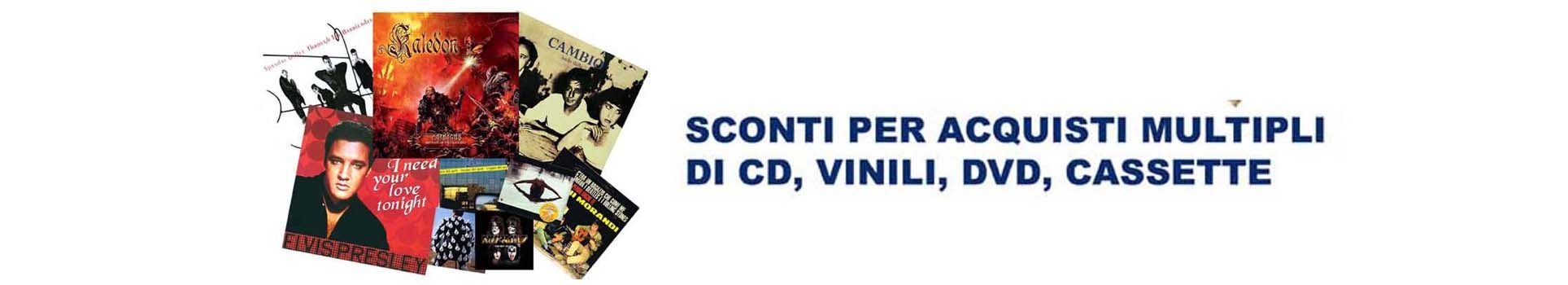 Sconti multipli musica